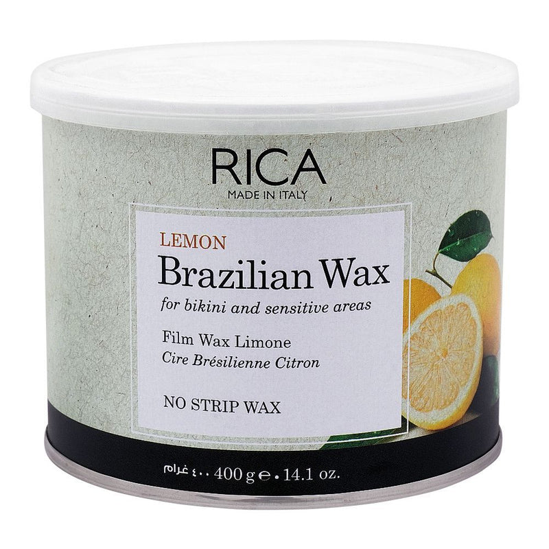 Rica Lemon Brazilian No Strip Wax for Bikini & Sensitive Areas