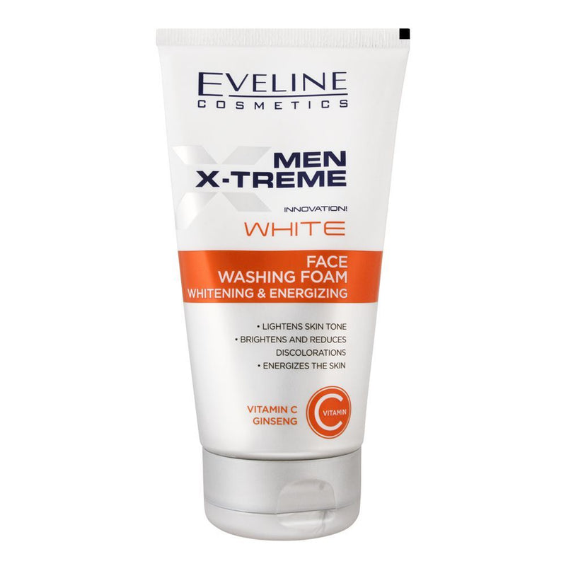 EVELINE Men X-Treme Whitening Face Washing Foam 150 ML