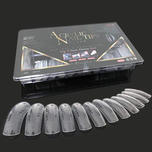 12 pcs Reusable Poly Gel Forms