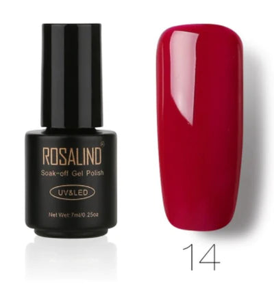 ROSALIND Soak Off UV Gel Nail Gel Polish 7ml