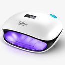 SUN4 LED Lamps Nail Dryer Lamp With LCD Display Smart UV Nail Art Manicure Tool best price UV in Pakistan