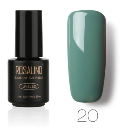 ROSALIND Soak Off UV Gel Nail Gel Polish 7ml