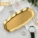 Stainless Steel Cosmetic Storage Tray Nail Art Equipment Plate Doctor Surgical Dental Tray False Nails Dish Tools Metal Tray