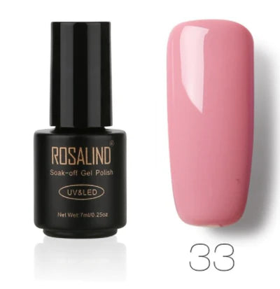 ROSALIND Soak Off UV Gel Nail Gel Polish 7ml