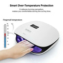 SUN4 LED Lamps Nail Dryer Lamp With LCD Display Smart UV Nail Art Manicure Tool best price UV in Pakistan