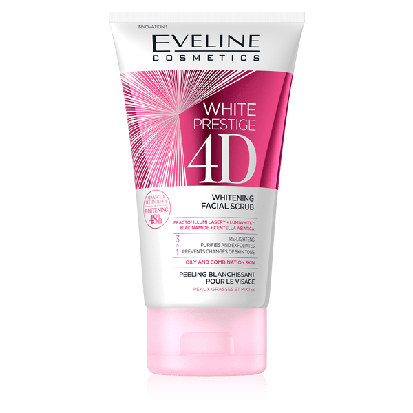 EVELINE White Prestige 4D Whitening Facial Scrub 150 ML