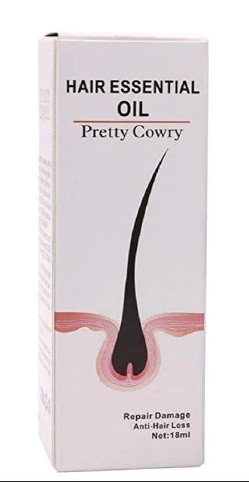 Pretty Cowry Hair Essential Oil Repair Damage, Anti Hair Loss 18ml