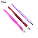 Stainless steel cuticle pusher 1 pc