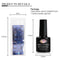 MEET ACROSS 7ml Nail Art Transfer Foil Gel Nail Polish Set Starry Sky Paper Adhesive Gel Lacquer Tools For Manicure Decoration