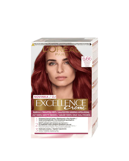 L'Oreal Excellence Creme Intense Red 6.66