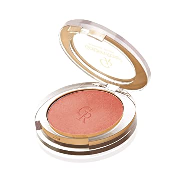 Golden Rose Powder Blush on 05 Shimmer Rose