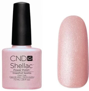 CND Shellac UV Nail Gel Polish 7.3ml Color - Grapefruit Sparkle