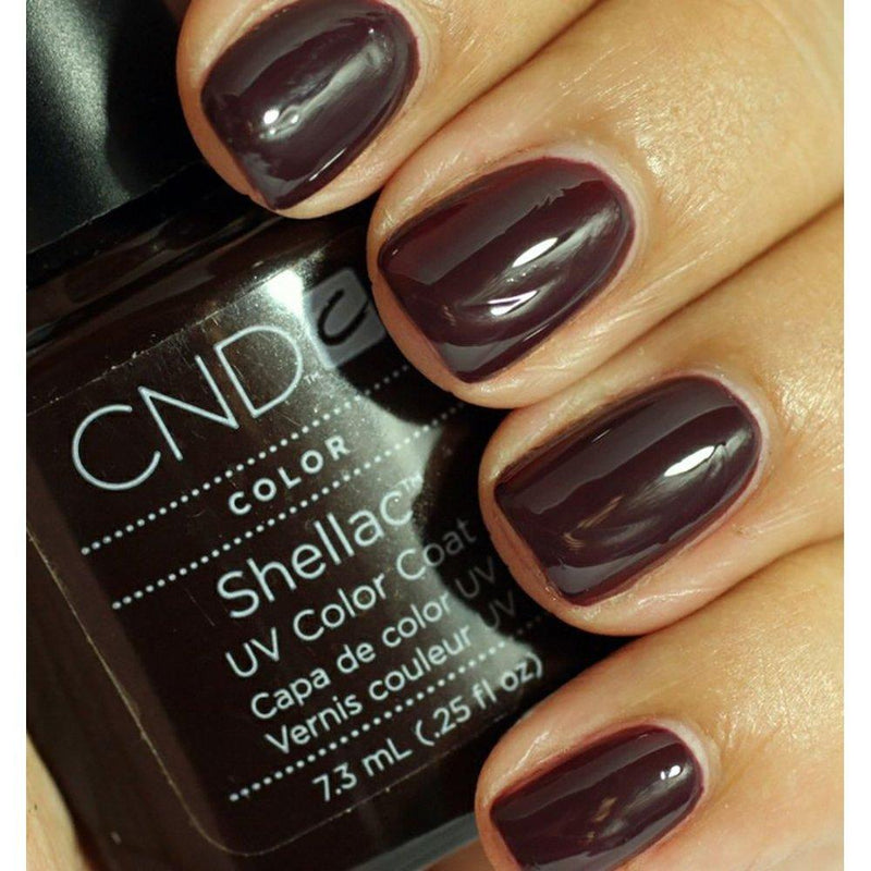 CND Shellac UV Nail Gel Polish 7.3ml Color - Dark Dahlia