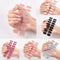 Sanuxc Nail Sticker High Quality Use 100% Nail Gel Polish Sticker Accept Spot Nail Art Stickers for Nails Manicure Set