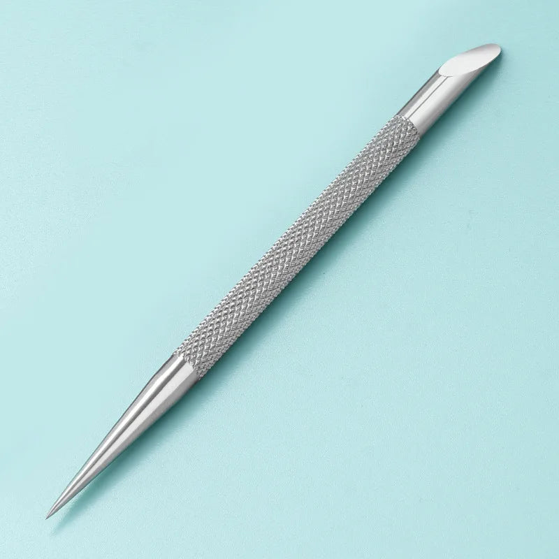 Nail Cuticle Pusher Self-adhesive Sand Flake Trimming Nails Pre Polishing Manicure Treatment Tool Nail Tools Nails Accessories