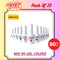 Mix UV Nail Gel Color 15ML - Pack Of 10