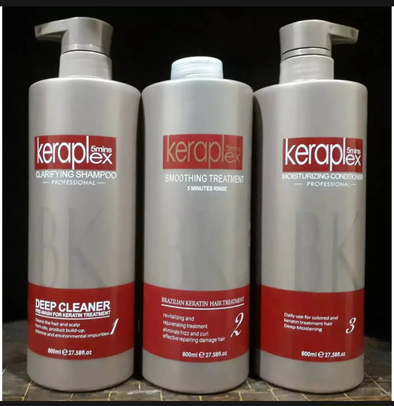 BK Keraplex Keratin Treatment Kit Brazilian - Complete Kit 800ml