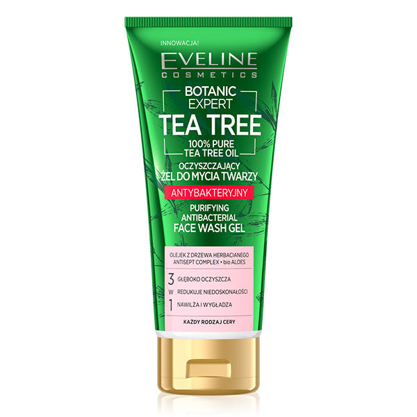 EVELINE Botanic Expert 175 ML Tea Tree Purifying Facial Cleansing Gel