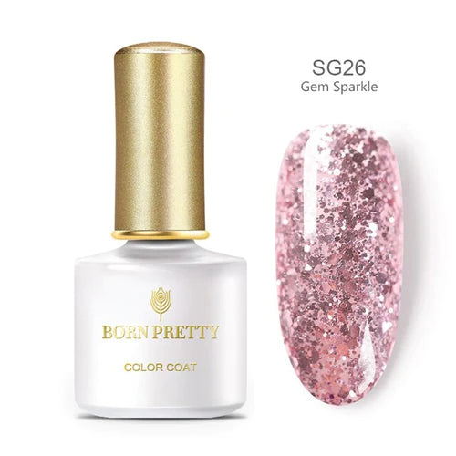 Born Pretty Sequins Glittery Gel Series UV Gel 6ml Color