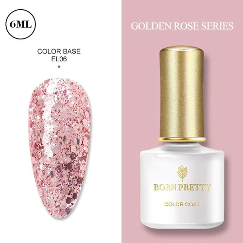 Born Pretty Golden Rose Series UV Gel 6ml Color EL06