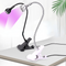 UV Led Mini Nail Lights Dryer Ultraviolet Lamp Flexible Clip-On Desk USB Gel Curing Manicure Pedicure Tools