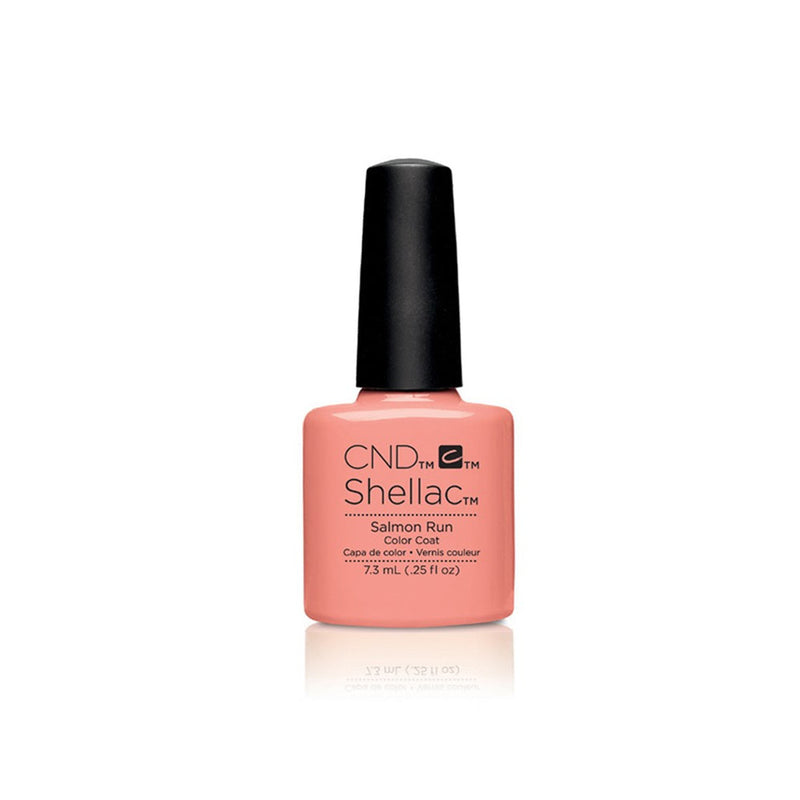 CND Shellac UV Nail Gel Polish 7.3ml Color - Salmon Run