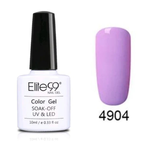 Elite 99 Hybrid Semi Permanent UV Nail Gel 10ML Color -