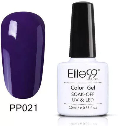 Elite 99 Purple Series UV Nail Gel 10ML Color -