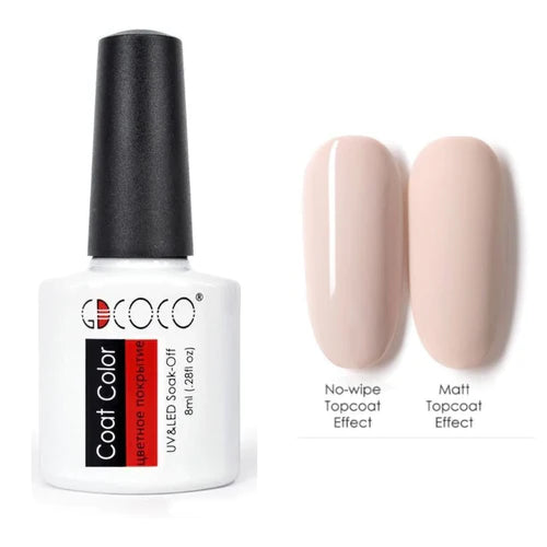 GD-COCO Soak Off UV Nail Gel Polish 8ml Color -