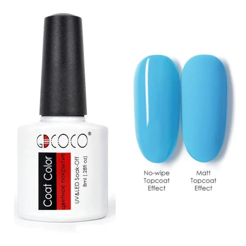 GD-COCO Soak Off UV Nail Gel Polish 8ml Color -