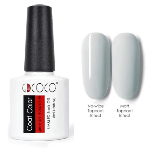 GD-COCO Soak Off UV Nail Gel Polish 8ml Color -