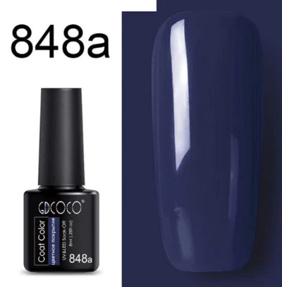 GD-COCO Soak Off UV Nail Gel Polish 8ml Color -