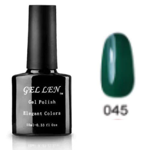 Gel Len Soak Off UV Nail Gel Polish 10ml Elegent Color -