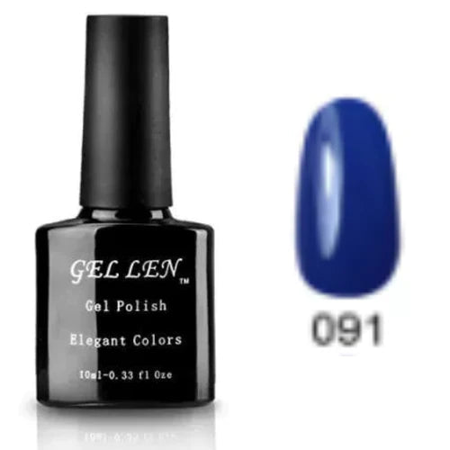 Gel Len Soak Off UV Nail Gel Polish 10ml Elegent Color -