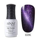 HNM Glitter UV Nail Gel Polish 8ml Color -