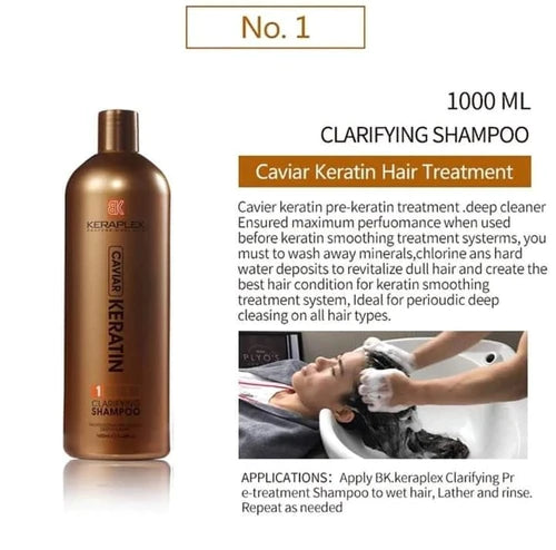 Caviar keratin hair treatment Shampoo 1000ml