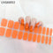 Long Lasting Semi-Cured Gel Nail Nude Patch Slider Adhesive Waterproof Aurora Full Cover Gel Nail Sticker UV Lamp Needed Nails