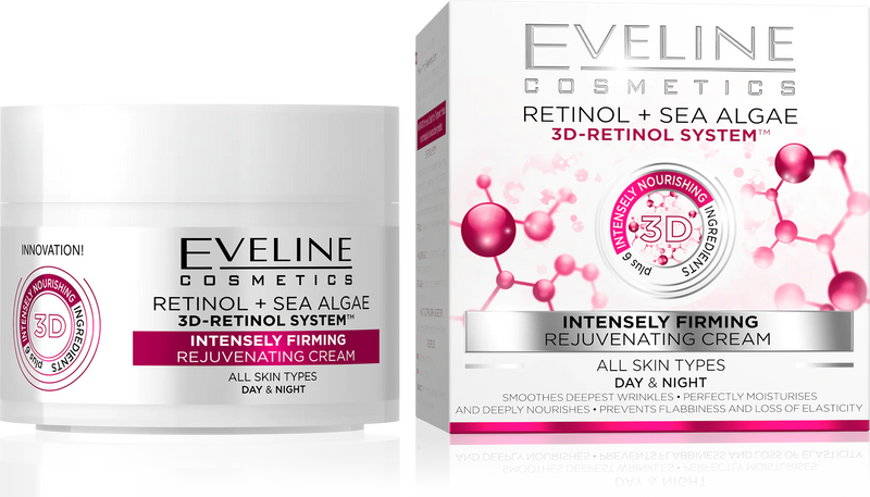 EVELINE Retinol + Sea Algae 3D Retinol System Day and Night Cream 50 ML