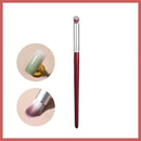 1/2Pcs Nail Gradient Brush Set with Red Wooden Handle Nails Drawing Brush UV Gel Pen Nail Halo Gradient Pen Brushed Soft Pen New