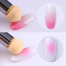 New Double-ended Gradient Shading Pen Dotting Brush Sponge Head Rhinestone Handle Nail Art Painting Tool Nail Art Brush