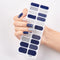 Fully Attached Finished Nail Plate Strips Semi Cured Gel Stickers Required Gel Polish Wraps Gel Art Stickers for Women Girls