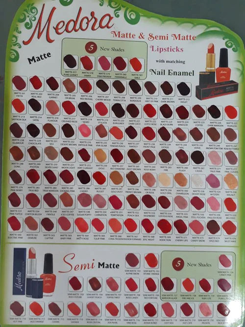 Medora Lipsticks In Multiple Shades