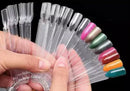 10 Pcs NAILS ART DISPLAY Sample Stick FAKE NAILS STICK NAIL POLISH UV GEL PRACTICE NAIL TIPS DISPLAY DECORATION MANICURE TOOLS