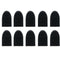 10Pcs Nail Polish Clip Soak Off Silicone Cap Gel Remover Wraps Nail Degreaser Cleaner Tips Fingers Varnish Manicure Clips Tools