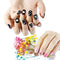 Finger Princess Nail 24PCS/1Box Bag Wearable Nails Nail Finished Nailes for Children Patch Nail Finished False