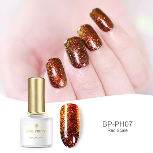 Born Pretty Peacock Holographic Series UV Nail Gel 6ml Color