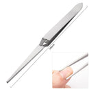 1Pc Multifunction Stainless Steel Nail Art Shaping Tweezers Cross Nail Clip Nail Art Tool Professional New Manicure Tools Uñas