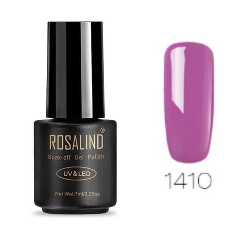 Rosalind Soak Off UV Nail Gel Polish 7ml Color -