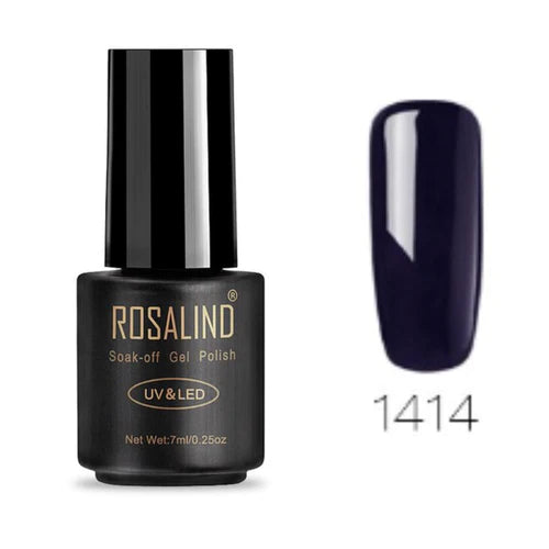 Rosalind Soak Off UV Nail Gel Polish 7ml Color -