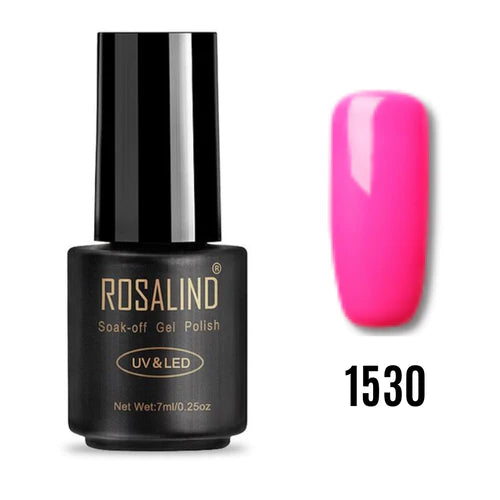 Rosalind Soak Off UV Nail Gel Polish 7ml Color -